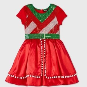 JoJo's Holiday Dress Christmas Dress 14 16 XL cy
